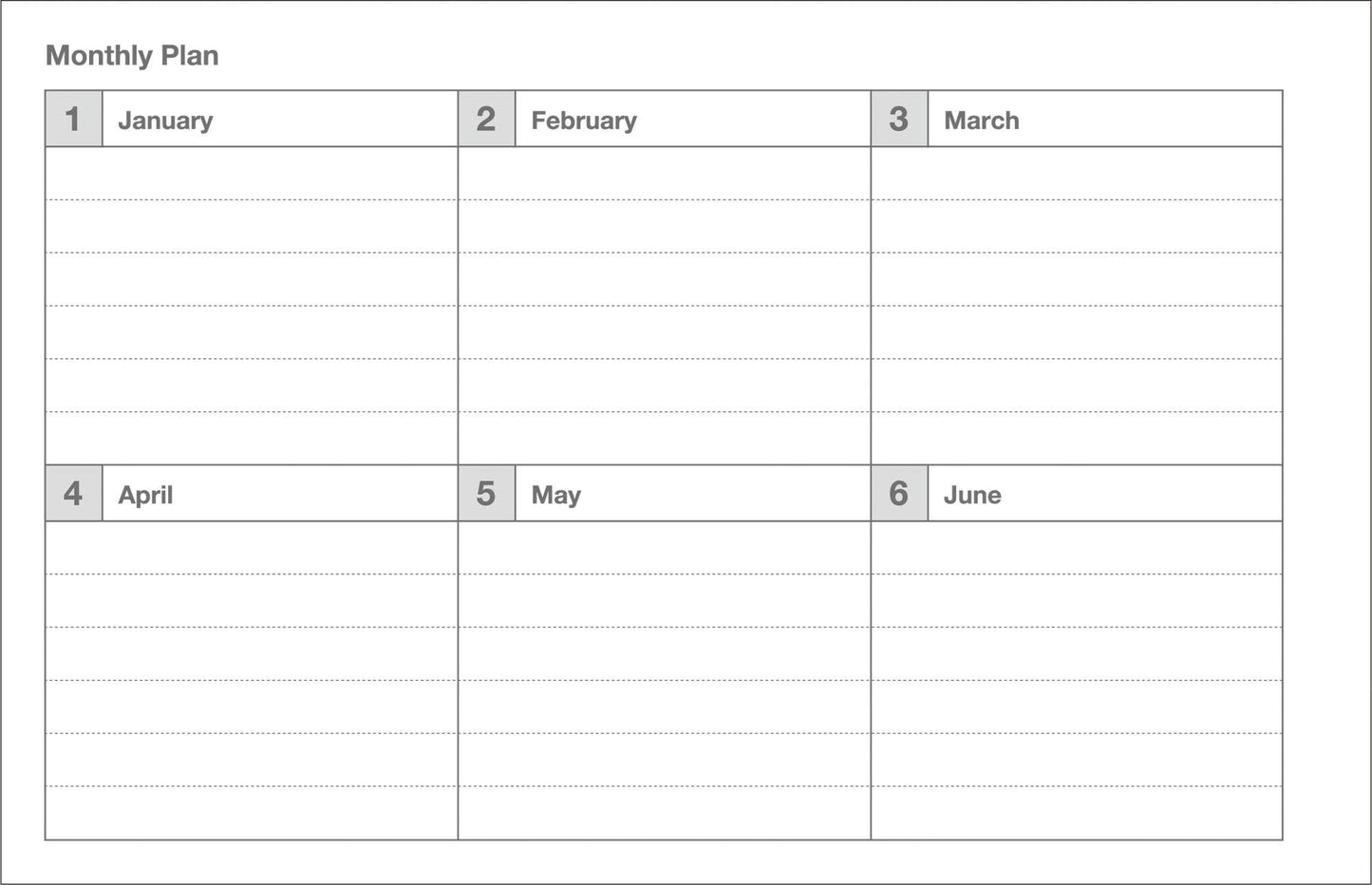 Weekly Schedule