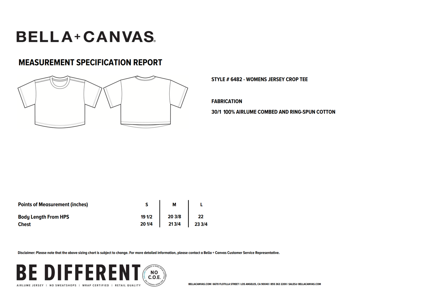 Psychic Sister Cropped Orca Tee