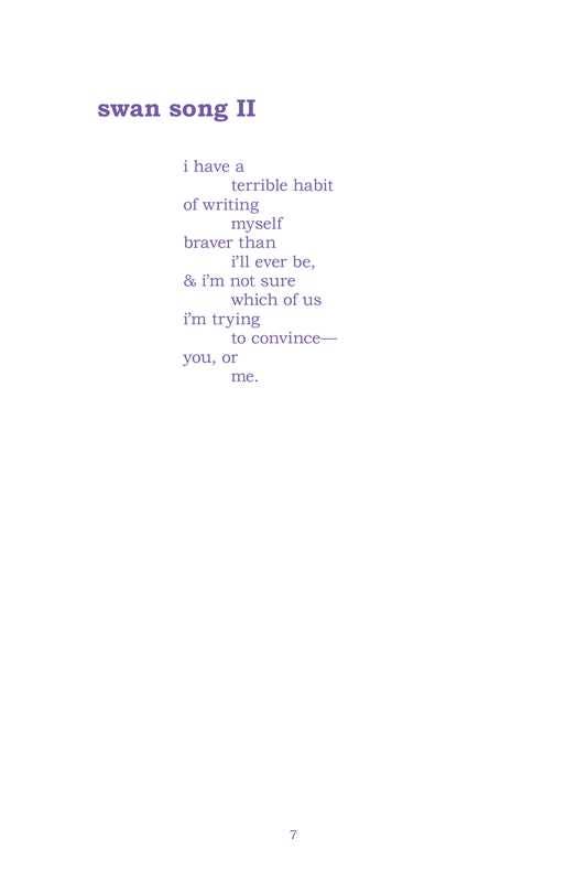 Mermaid's voice returns in this one by Amanda Lovelace