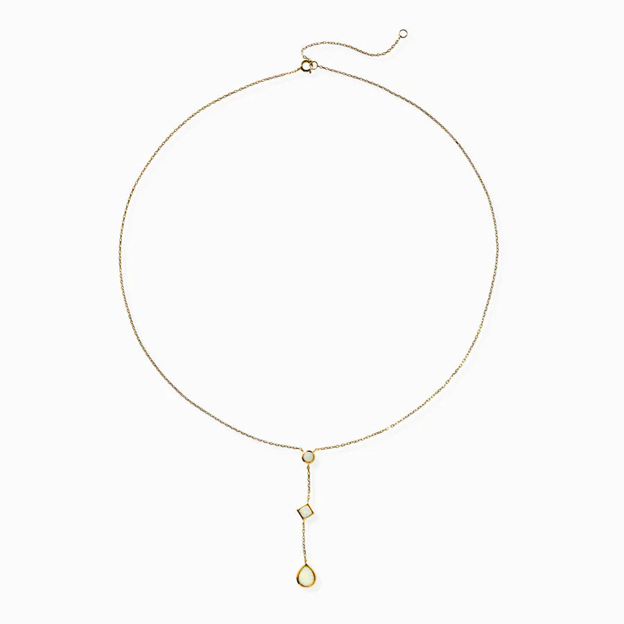 AWE Inspired Opal Drop Necklace
