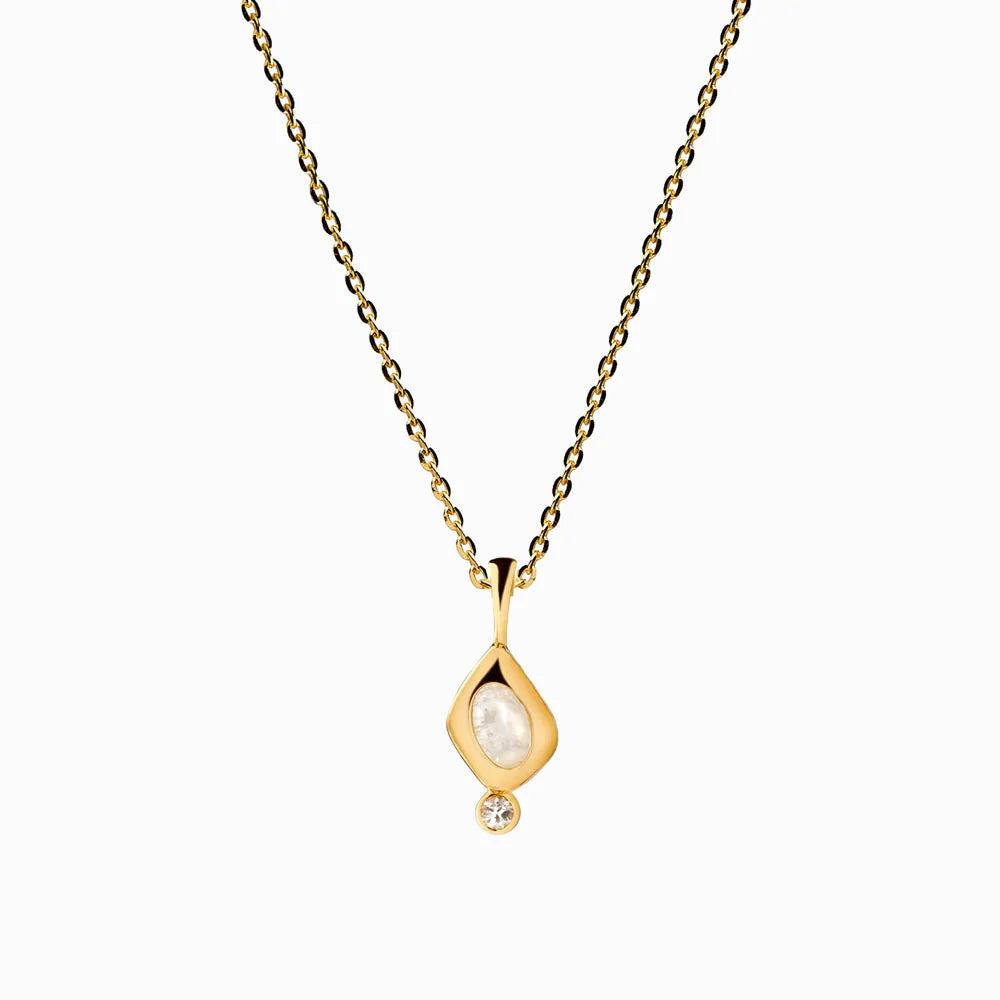 AWE Moonstone Amulet Necklace