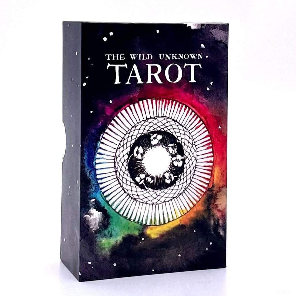 Box of The Wild Unknown Tarot Deck.