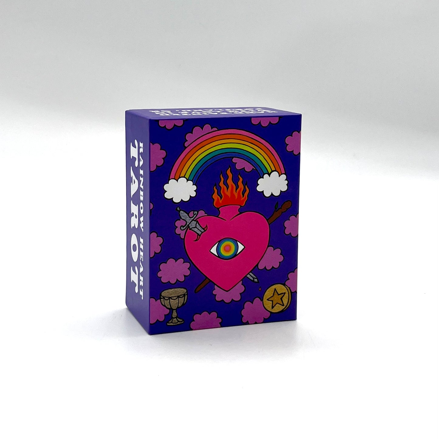 Pocket Rainbow Heart Tarot Deck
