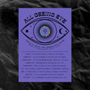 "ALL SEEING EYE" Scratch Off Fortune Affirmation Art Card