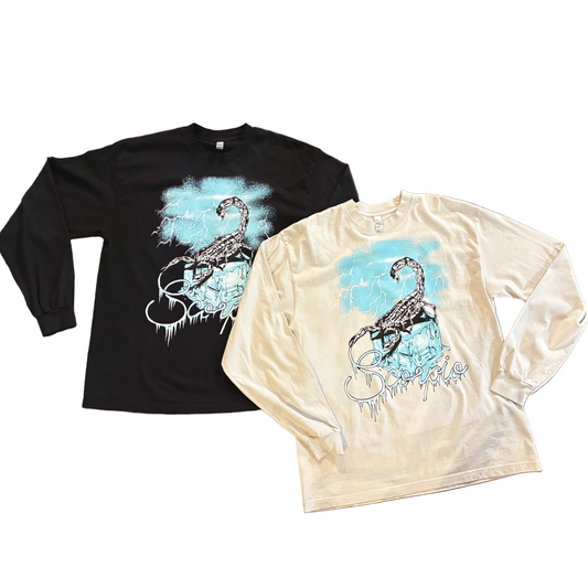 Scorpio Black L/S T-shirt