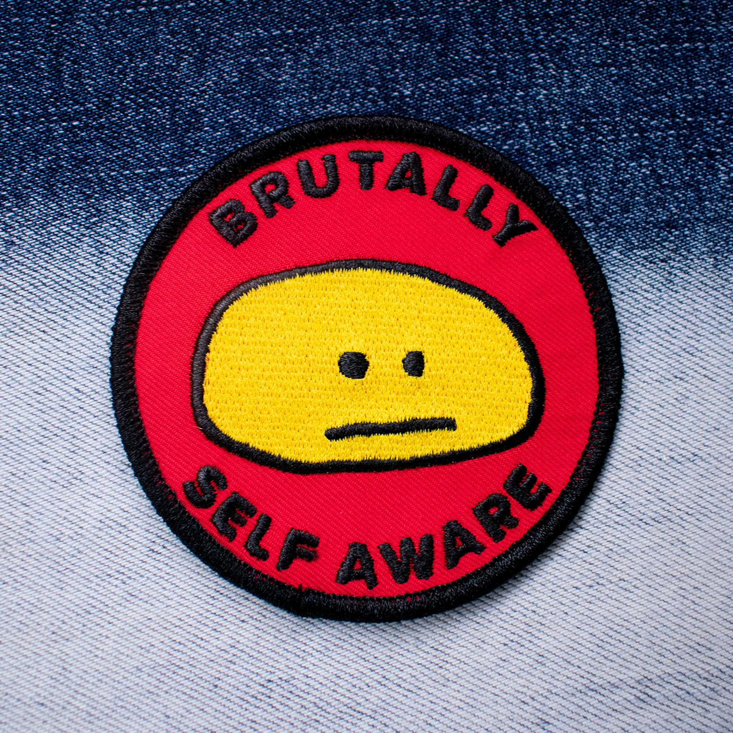 Brutally Self Aware Embroidered Patch