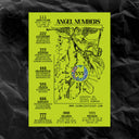 "ANGEL NUMBERS" Scratch Off Divination Affirmation Card