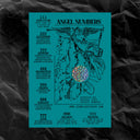 "ANGEL NUMBERS" Scratch Off Divination Affirmation Card