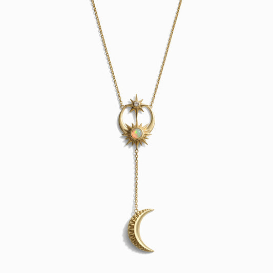 AWE Inspired Sun, Moon, and Stars Lariat