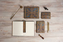 Blue Luxe Hardcover Journal
