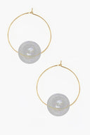 Glass Hoops 1.4"