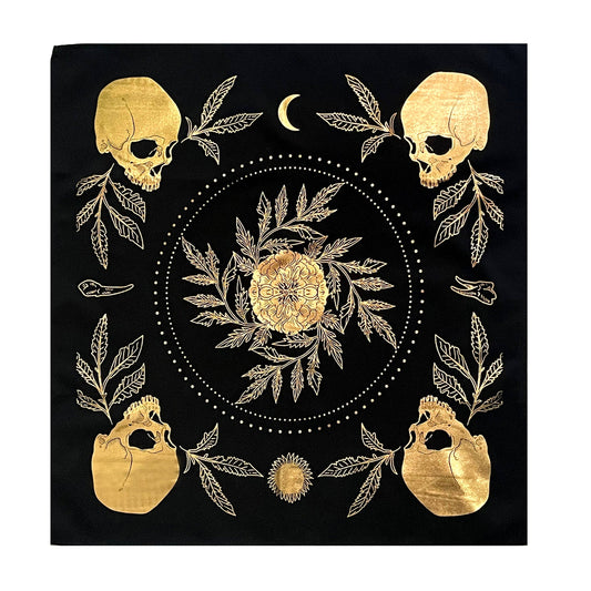 Teeth & Bone Tarot Cloth