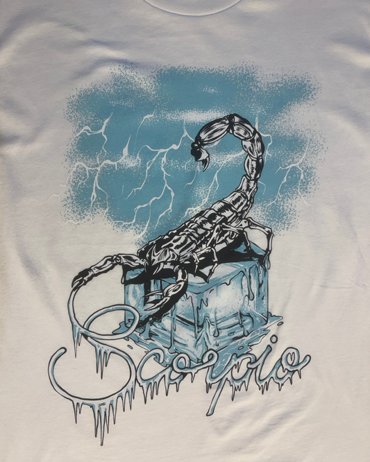 Scorpio S/S White Tee