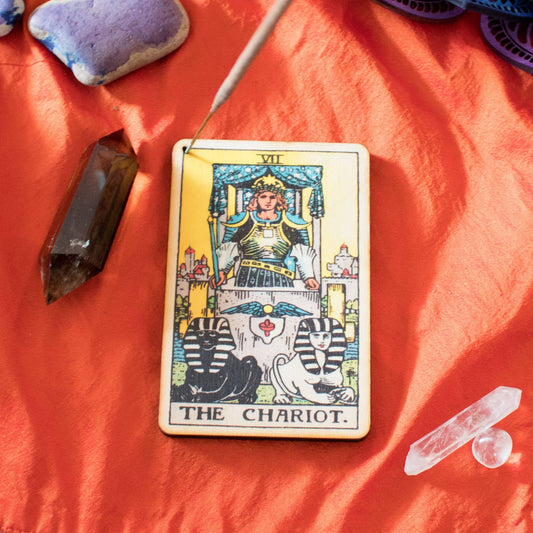 Tarot Chariot Incense Burner