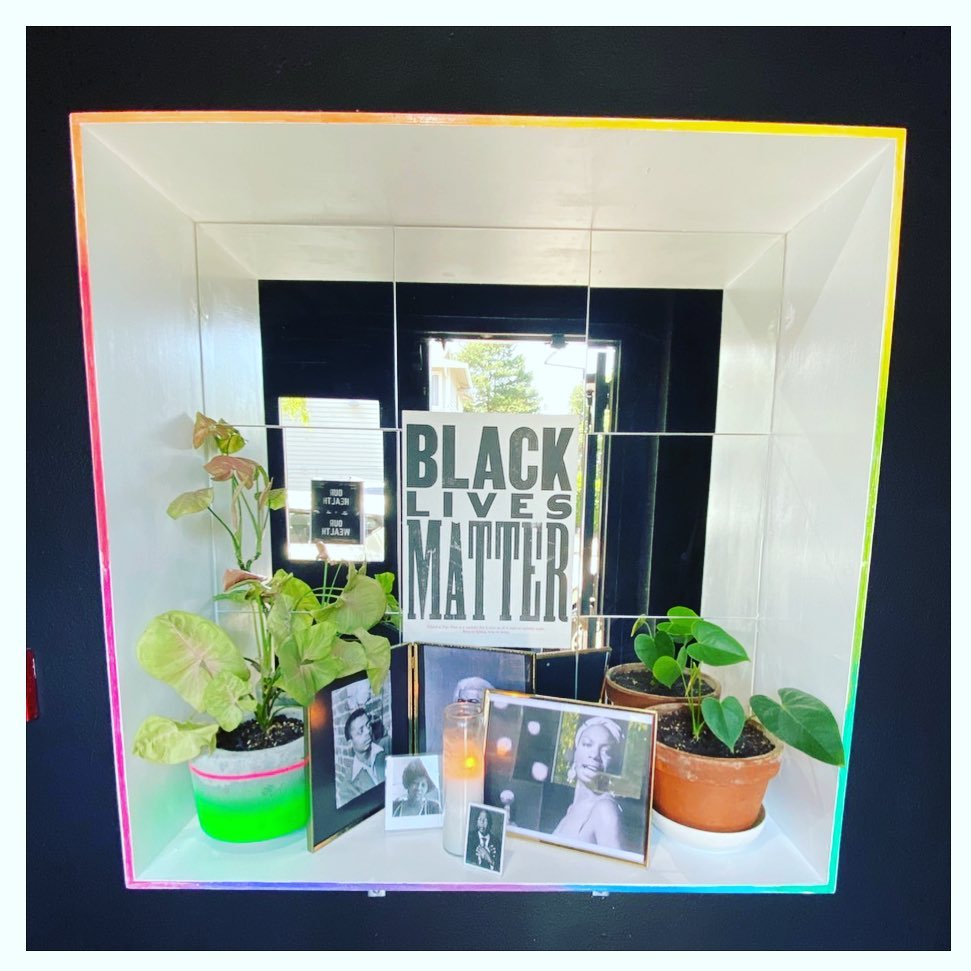 Image of Black Lives Matter altar.