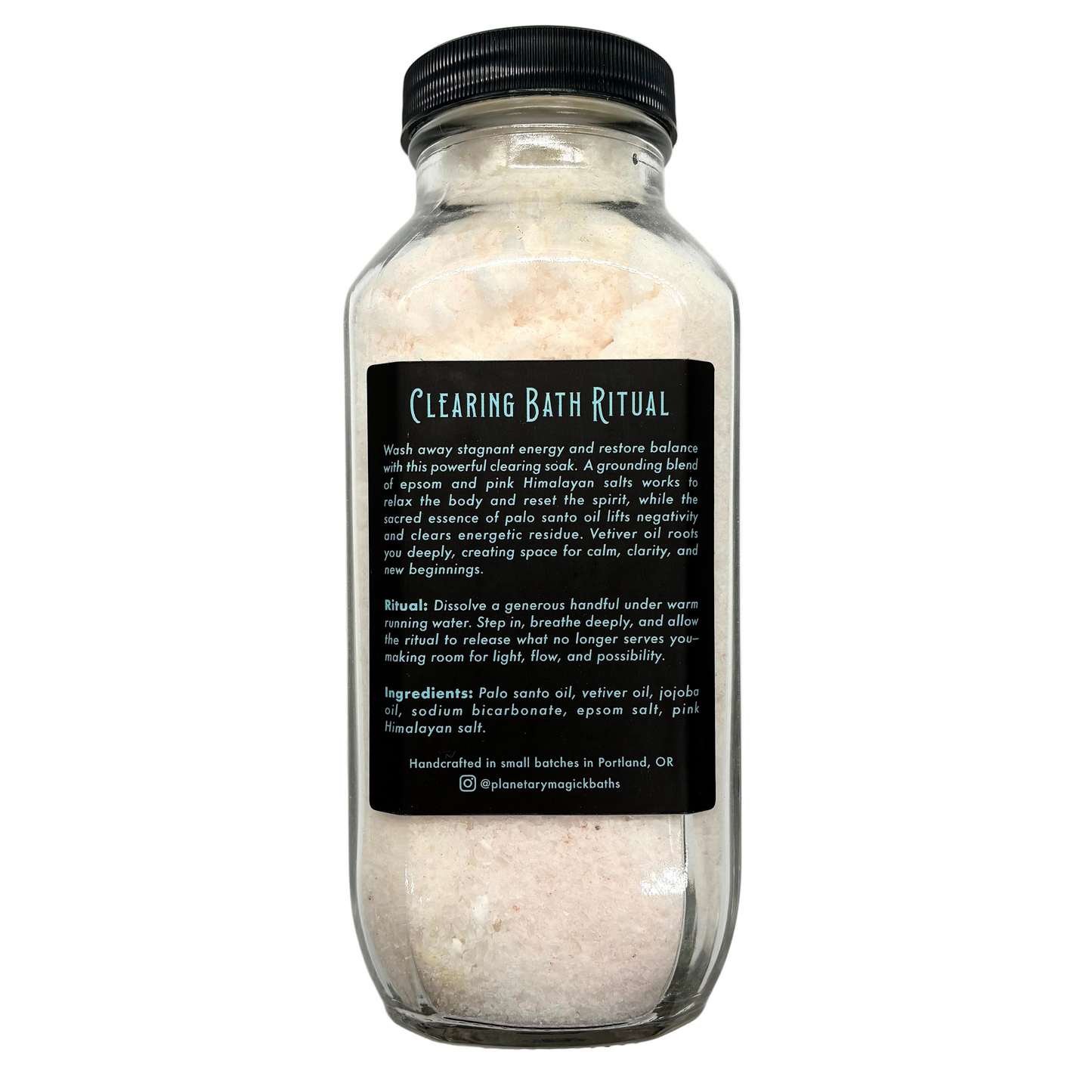 Planetary Magick Bath Salts: Clearing Bath