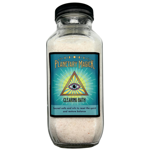 Planetary Magick Bath Salts: Clearing Bath