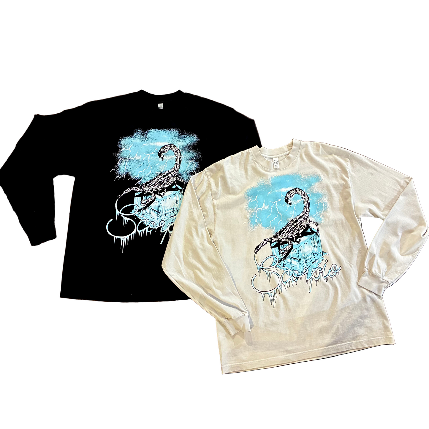 Scorpio L/S Cement T-shirt