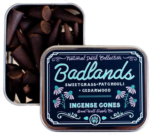 Good & Well Supply Co. Badlands Incense • Sweetgrass + Patchouli + Cedarwood