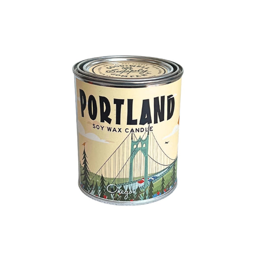 Good & Well Supply Co. Portland Candle • Cedarwood + Rose