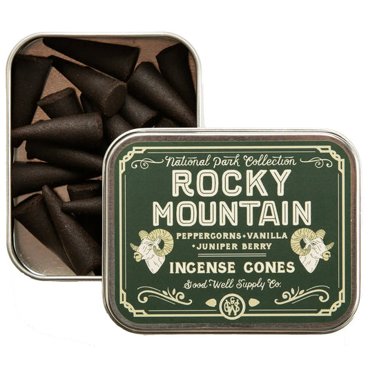 Good & Well Supply Co. Rocky Mountain Incense • Peppercorns + Vanilla + Juniper + Berry
