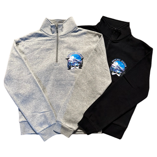 Orca Kiss Quarter Zip Fleece Sweatshirts