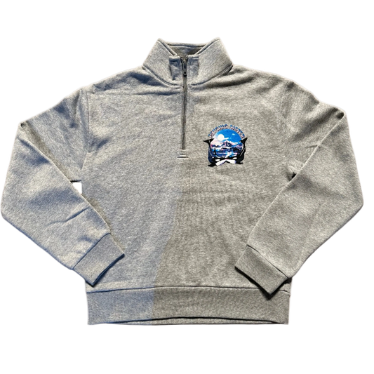 Orca Kiss Quarter Zip Fleece Sweatshirts