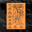 "ANGEL NUMBERS" Scratch Off Divination Affirmation Card