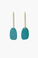 Howlite Slice Dangles