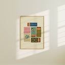 Zodiac Vintage Inspired Matchbook/Matchbox Prints