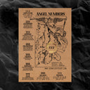 "ANGEL NUMBERS" Scratch Off Divination Affirmation Card