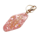Libra Horoscope Motel Keychain