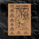 "ANGEL NUMBERS" Scratch Off Divination Affirmation Card