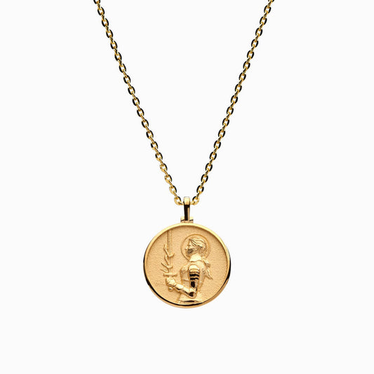 AWE Inspired Mini Joan of Arc Necklace