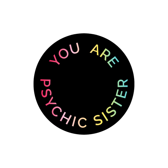 Psychic Sister Logo with text 