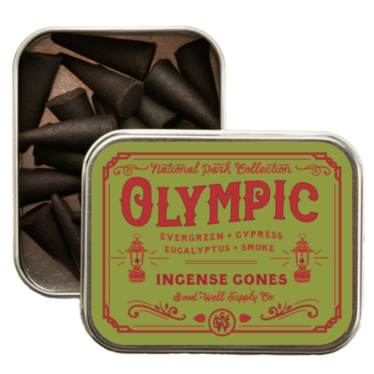 Good & Well Supply Co. Olympic Incense - Evergreen, Cypress, Eucalyptus & Smoke