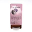 I am Transformed card from I am Everything affirmation deck.