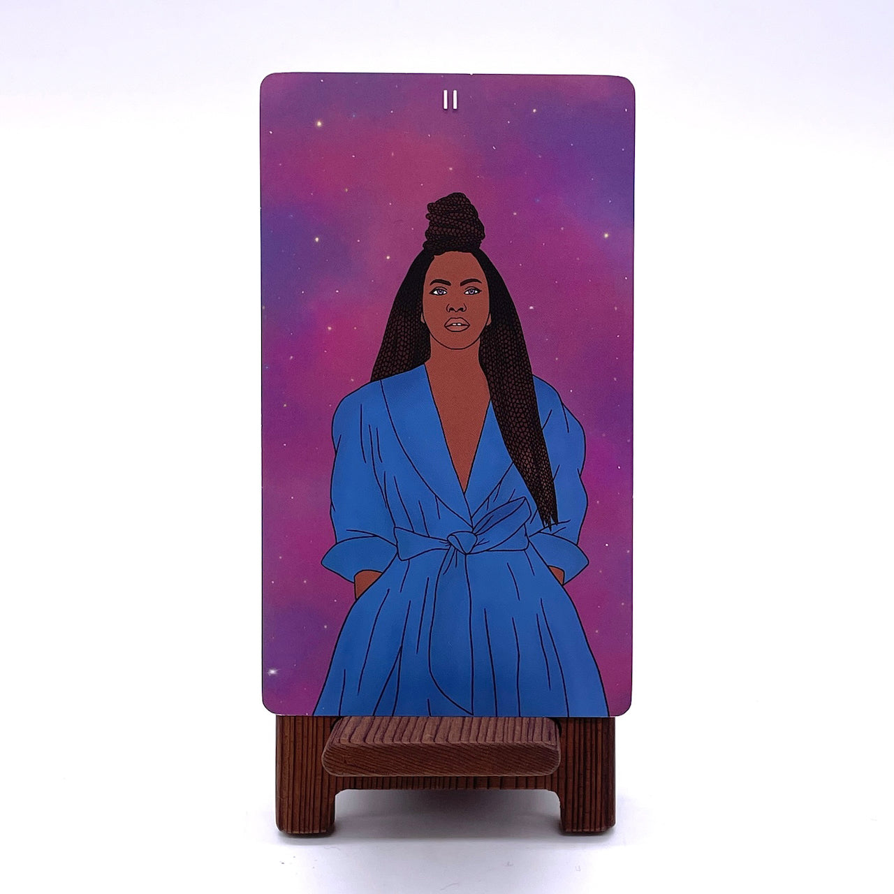The High Priestess  Card from Kaleidadope Tarot Deck