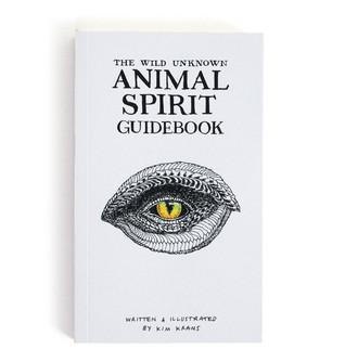 Book cover of The Wild Unknown Animal Spirit Guidebook.