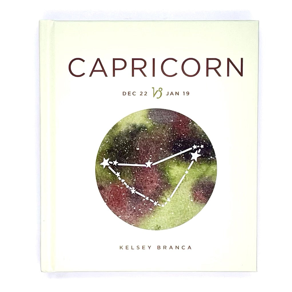 Book cover of Capricorn zodiac book.