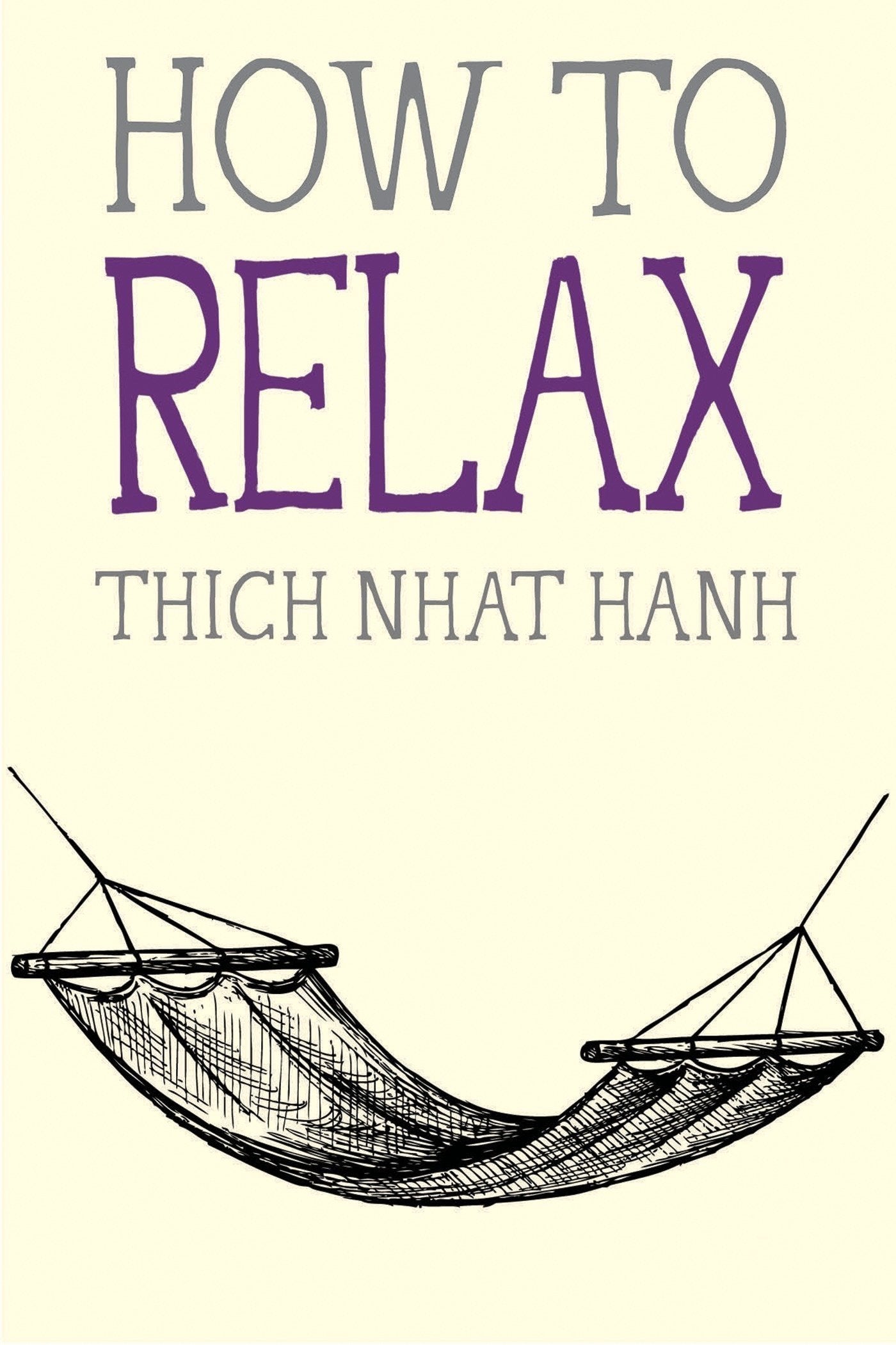 Cover of How to Relax by Thich Nhat Hanh.