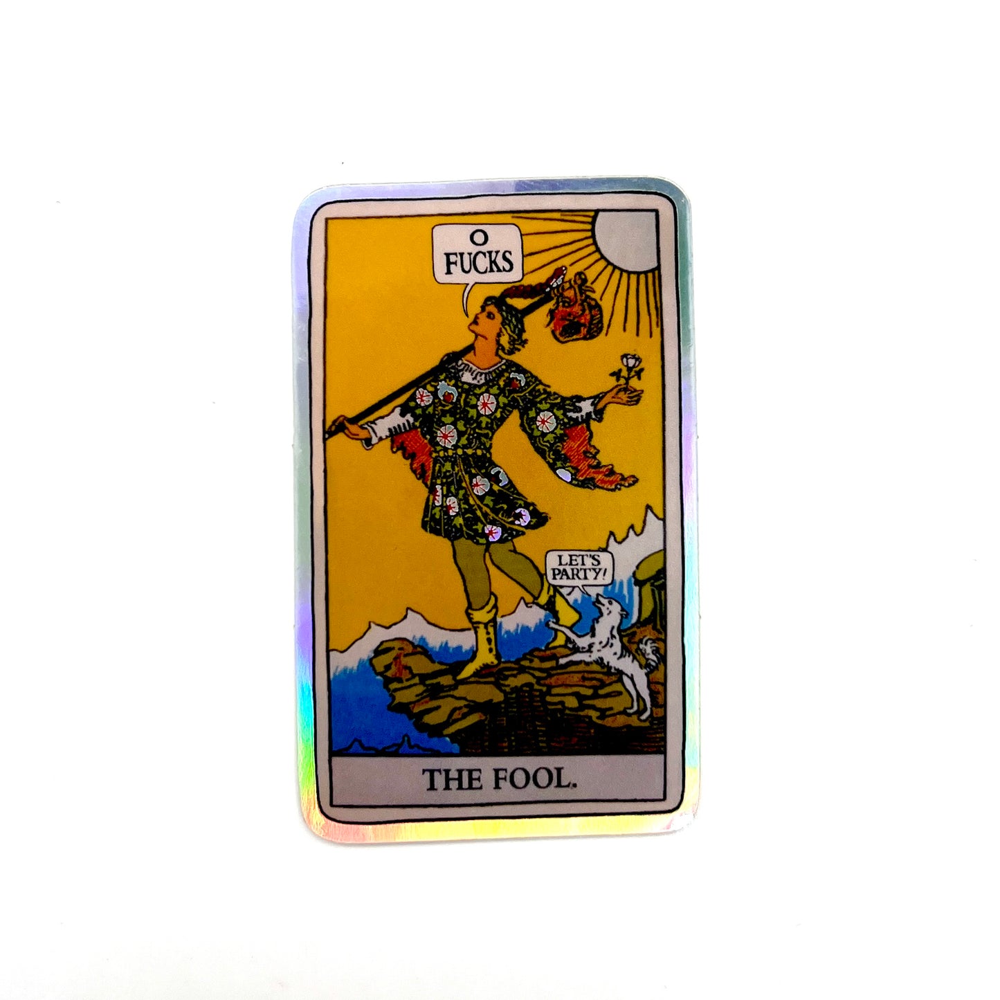 Tarot Card Sticker