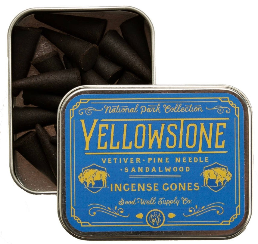 Good & Well Supply Co. Yellowstone Incense - Vetiver, Pine Needle & Sandalwood