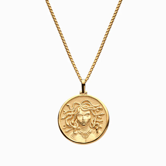 AWE Inspired Mini Medusa Necklace