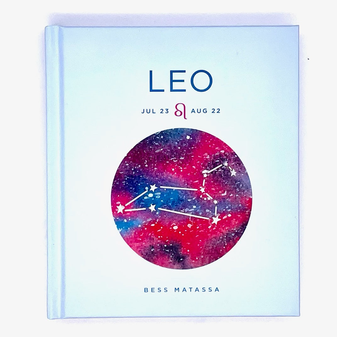 Book cover of Leo zodiac book.