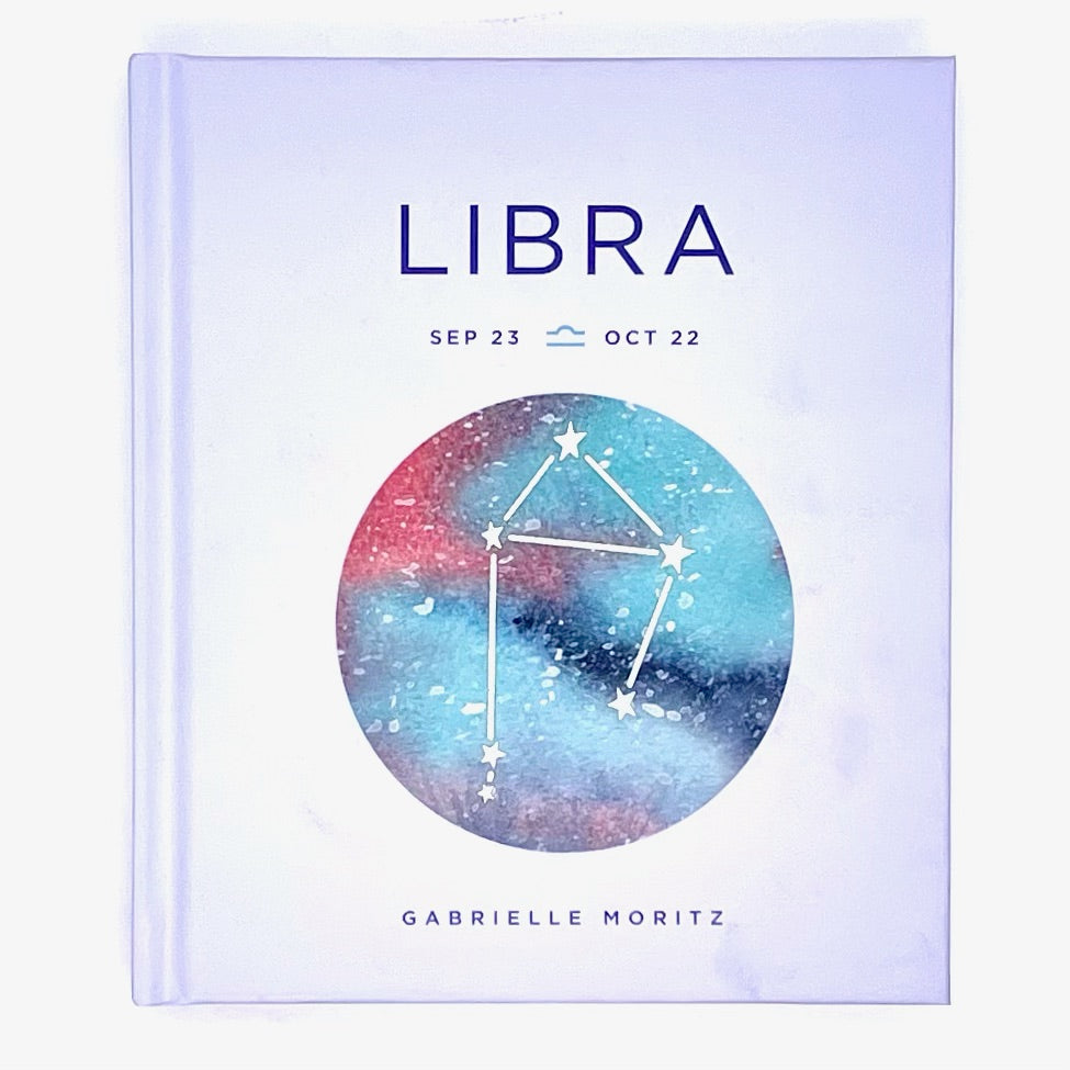 Book cover of Libra zodiac book.