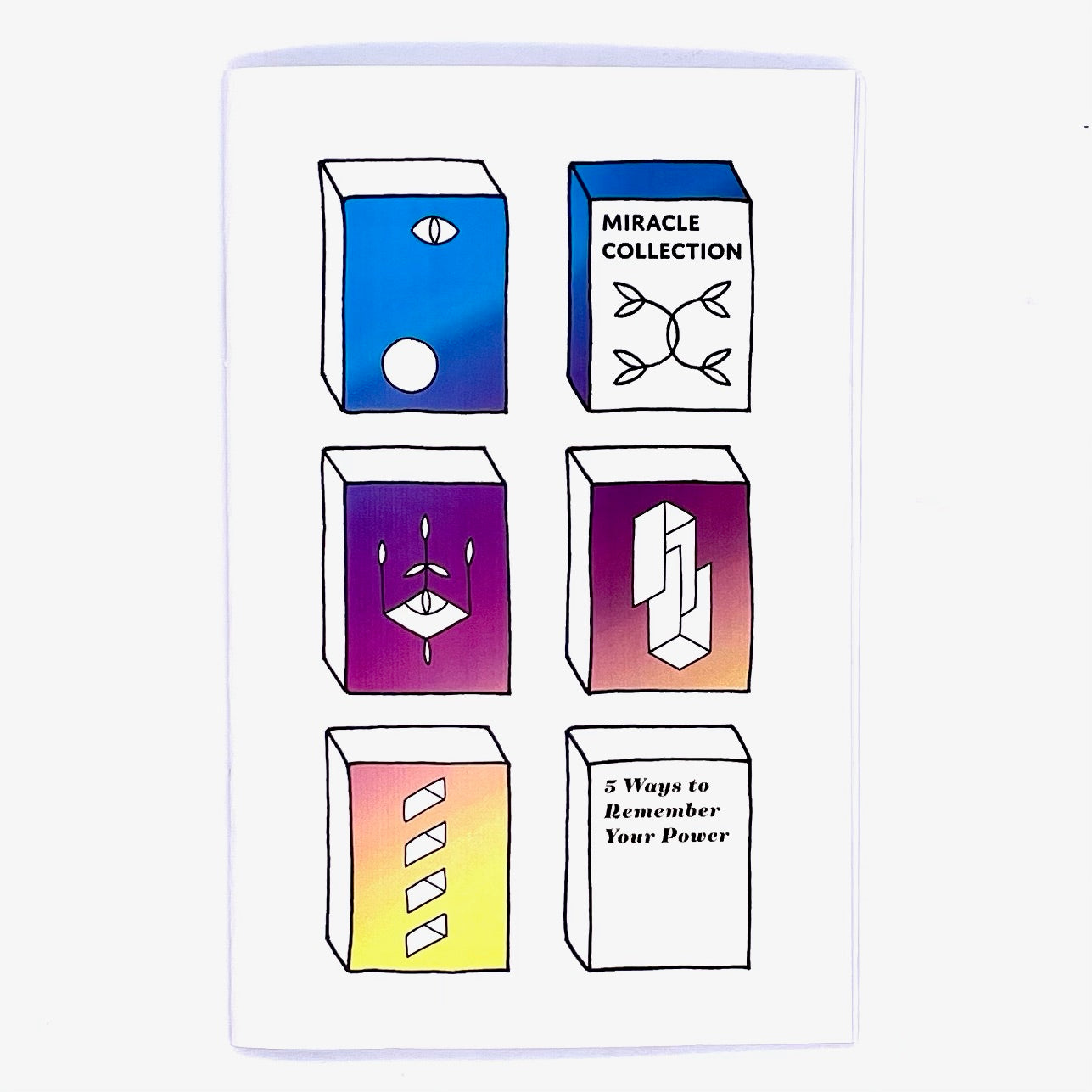 Cover of Miracle Collection, 5 ways to remember your power.