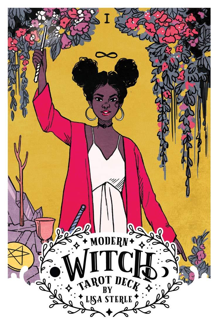 Box cover art of the Modern Witch Tarot deck.