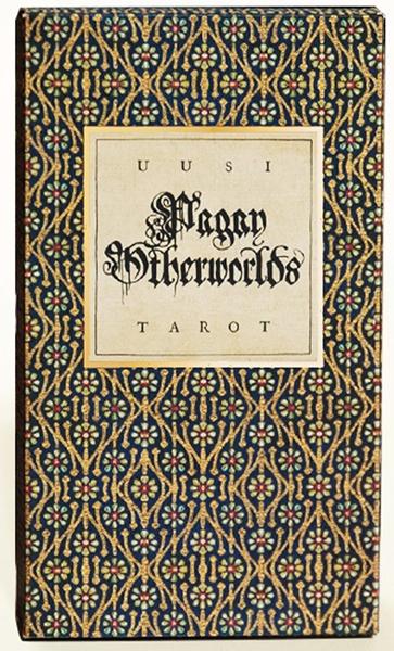 Box cover art of the Pagan Otherworlds tarot deck.