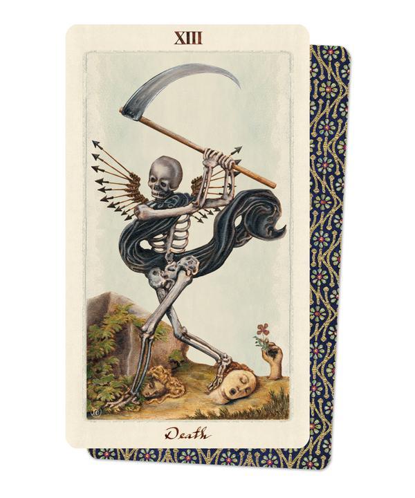 The Death tarot card from the Pagan Otherworlds deck.